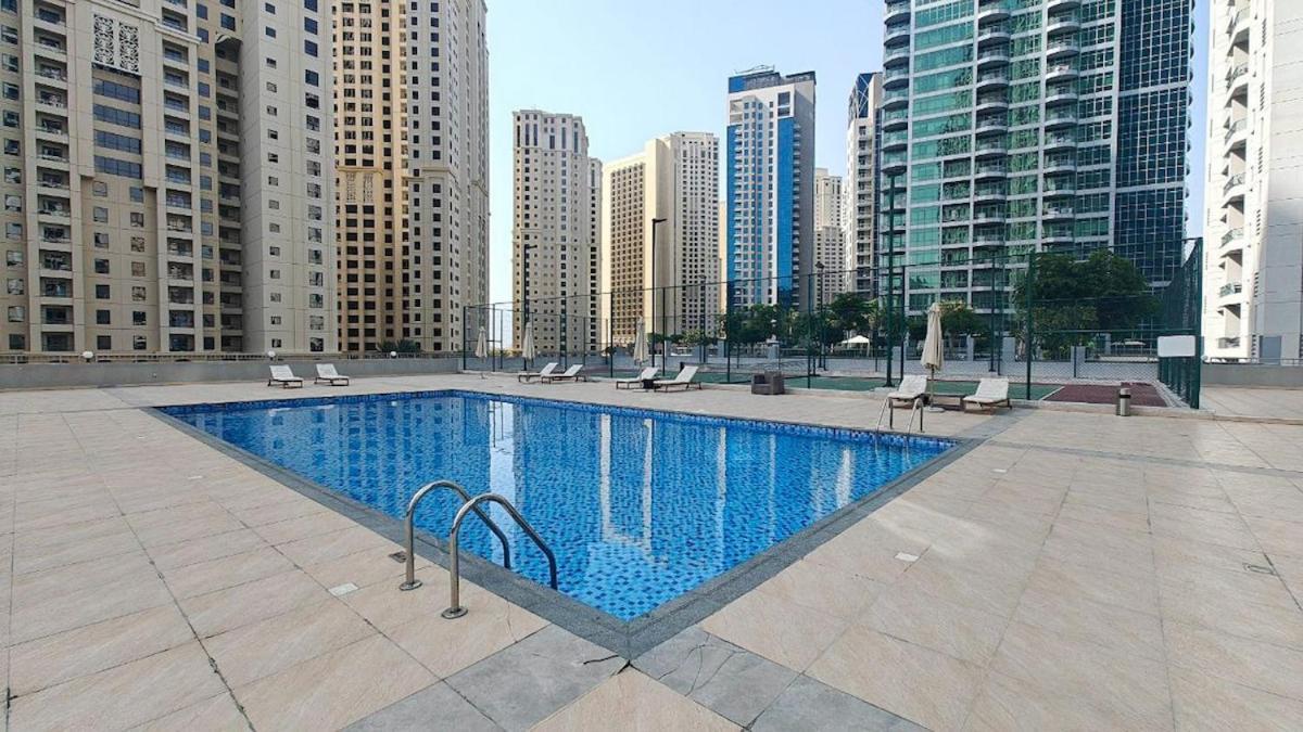 Wonderful 3-Bedroom With Marina Wharf Views In Dubai Marina Exterior photo